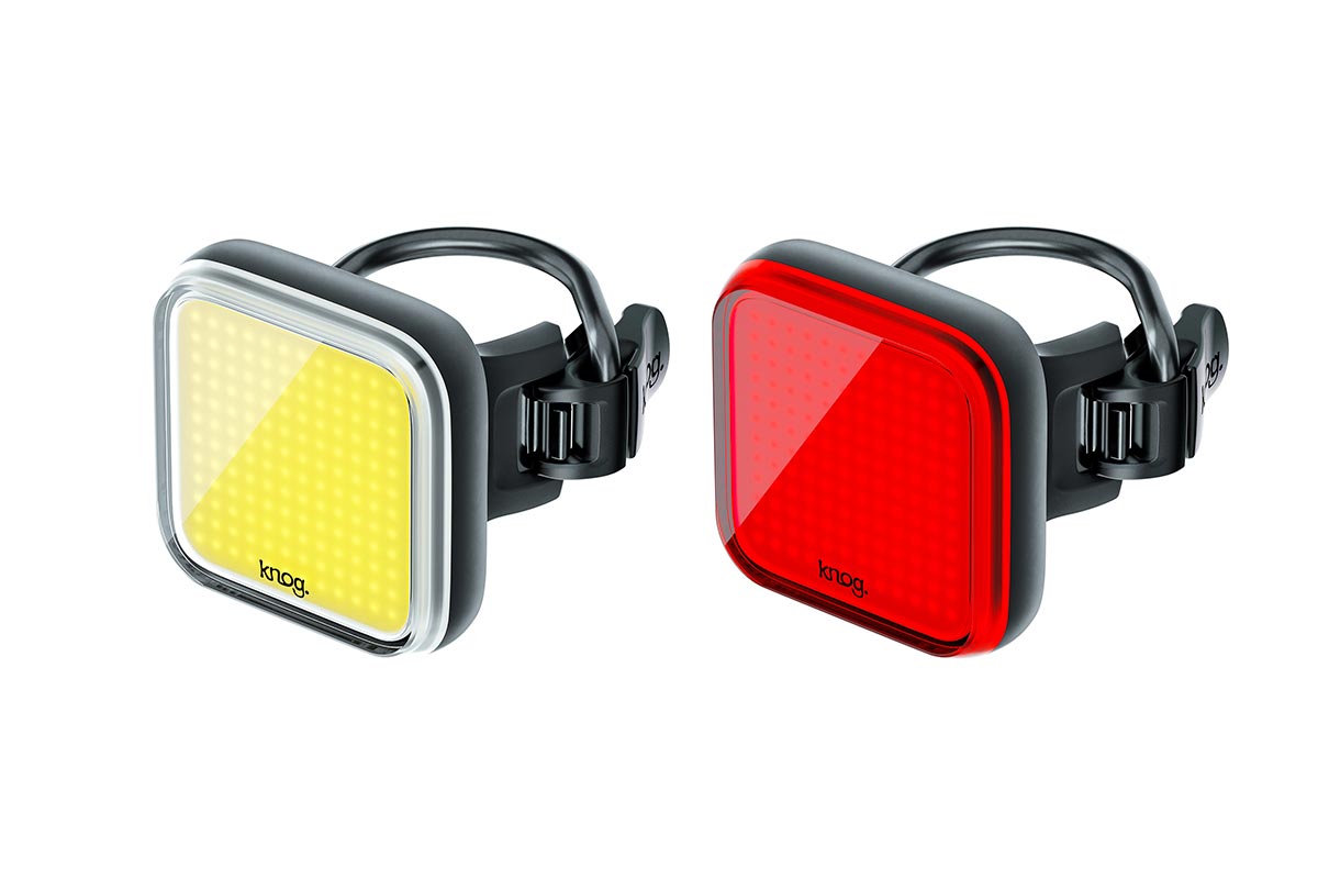 Knog Blinder Square Twinpack | Front + Rear Bike Lights