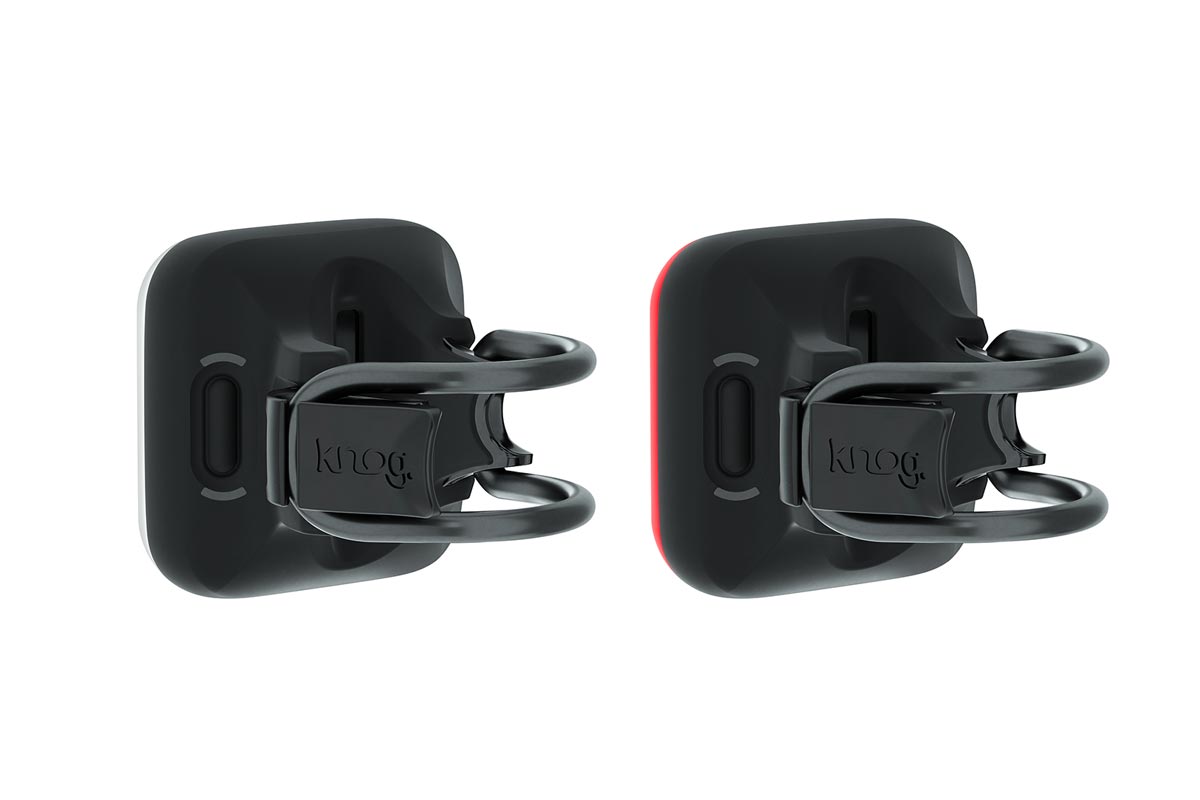 Knog Blinder Square Twinpack | Front + Rear Bike Lights