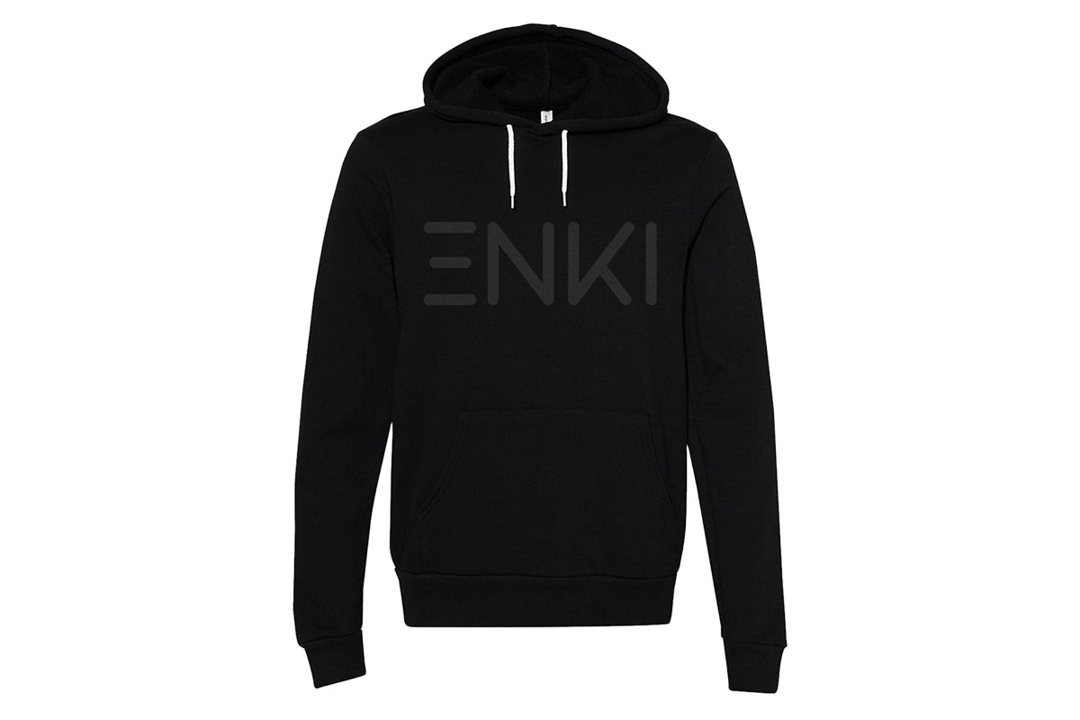 Enki Hoodlum Unisex Hoodie - Black