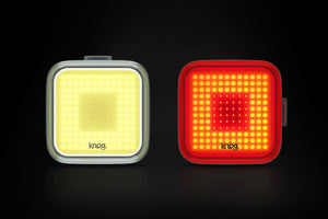Knog Blinder Square Twinpack | Front + Rear Bike Lights