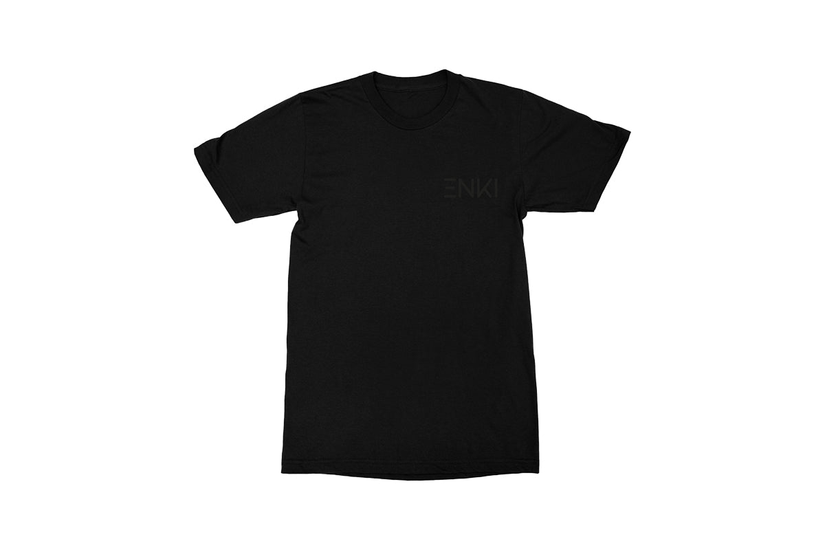 Mens Enki Crew T-shirt - Black