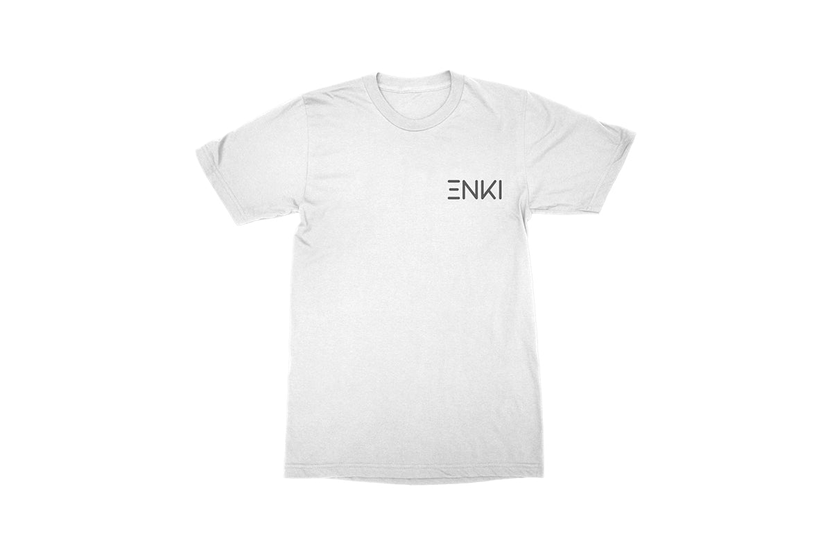 Mens Enki Crew T-shirt - White